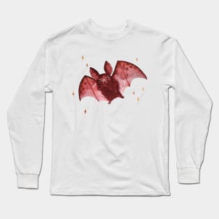 Cute red bat Long Sleeve T-Shirt